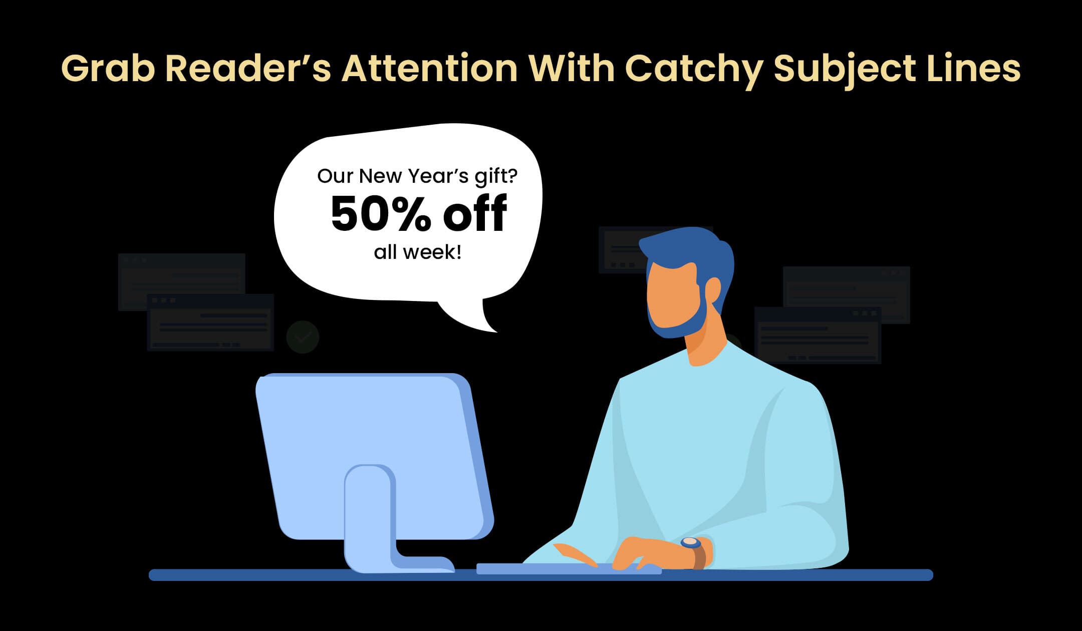 New year email subject line example New year email subject line example