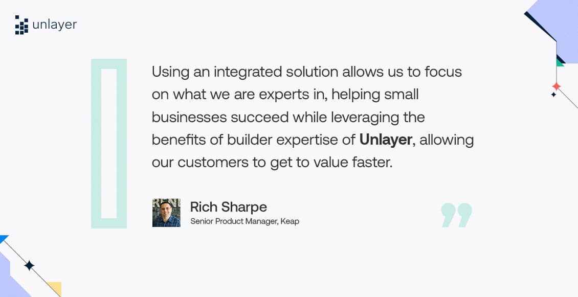 Keap’s Senior Product Manager’s testimonial. Keap’s Senior Product Manager’s testimonial.