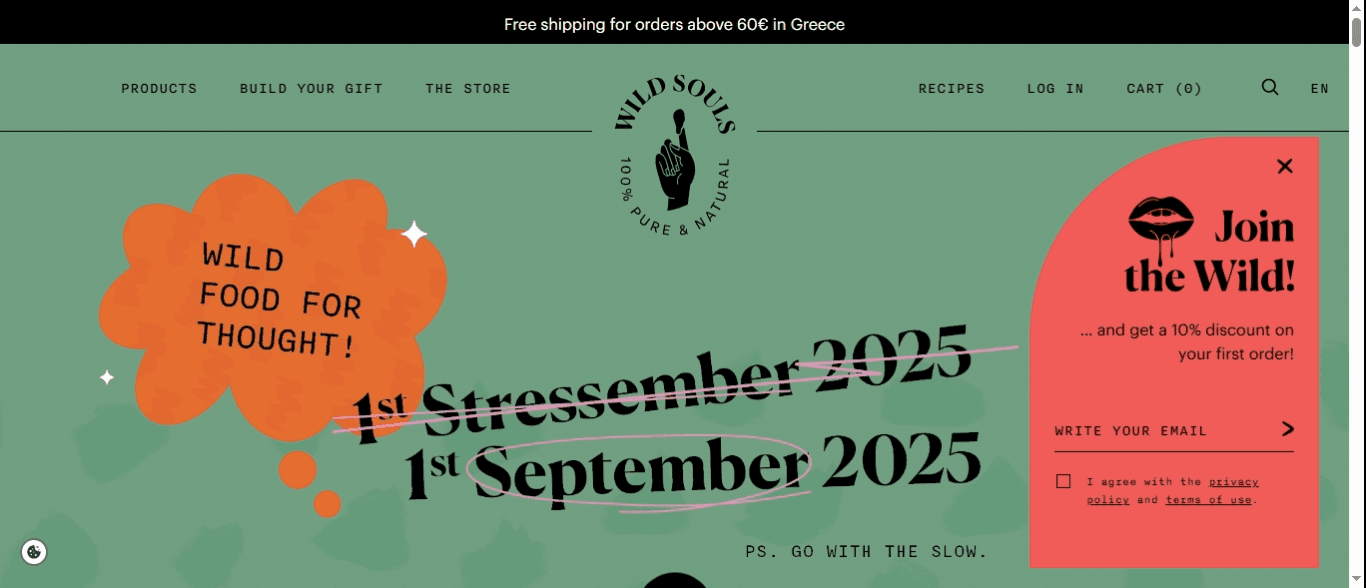 Wild Souls homepage Wild Souls homepage
