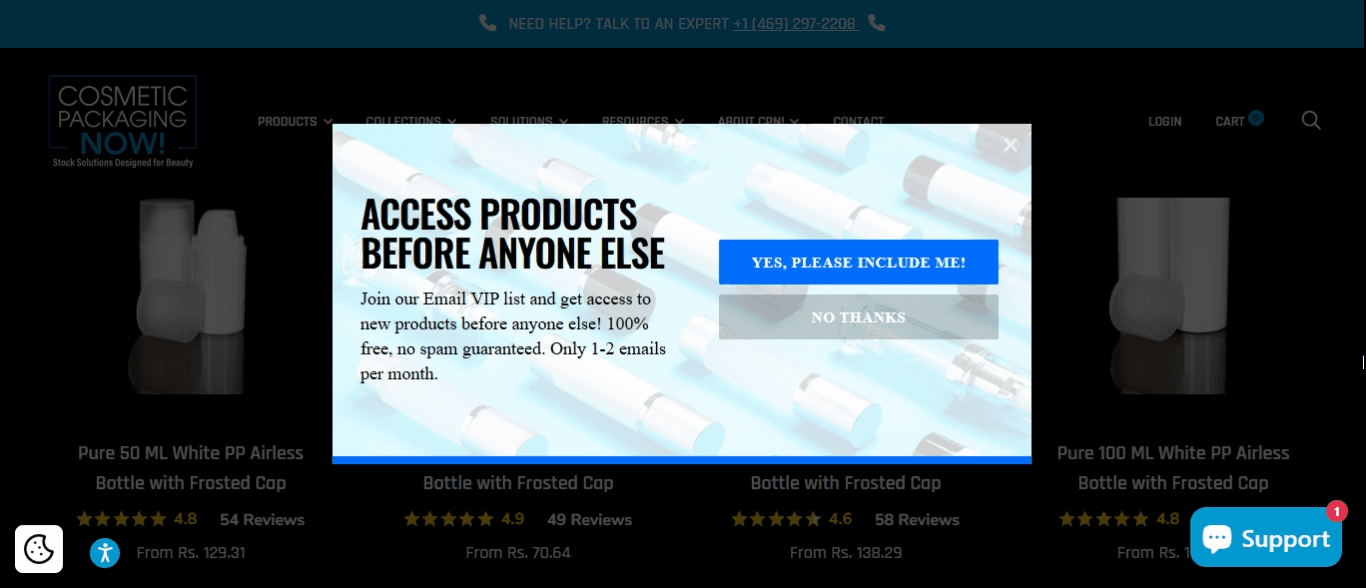 Cosmetic Packaging Now homepage Cosmetic Packaging Now homepage