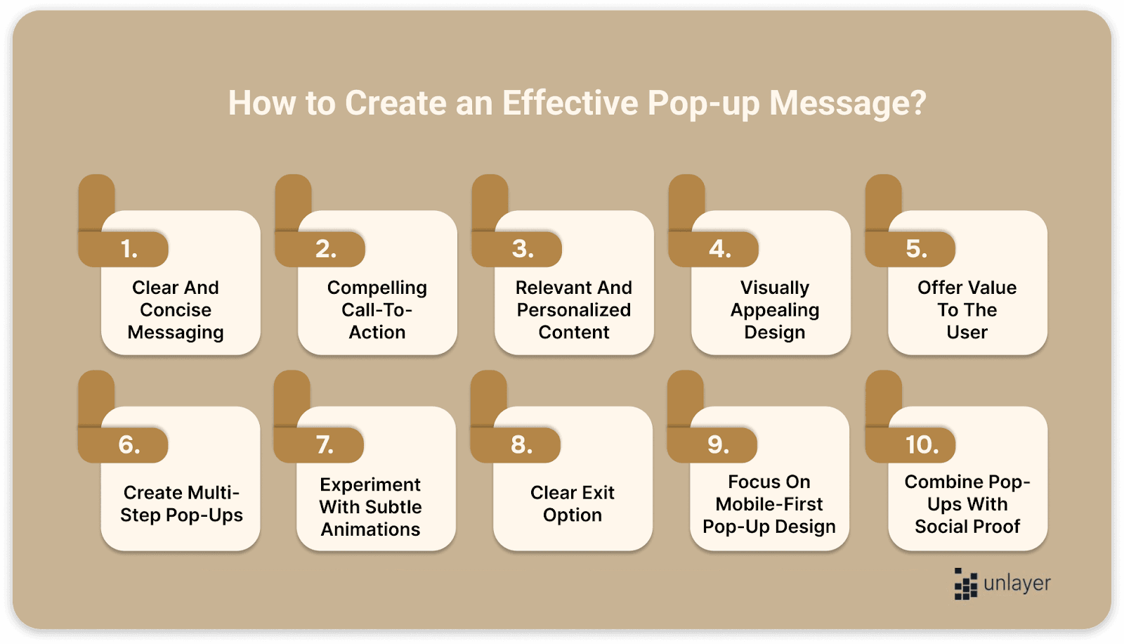 How to Create an Effective Pop-up Message